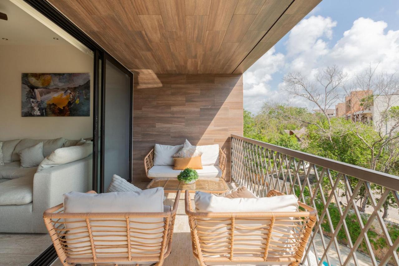 Exclusive Paramar Ve Penthouse In Tulum By Lockey Best For Walking To Commercial Zone In Aldea Zama 客房 照片